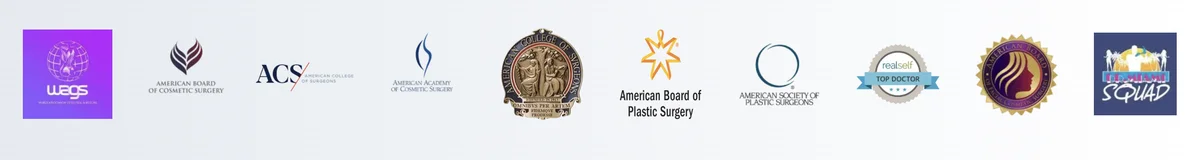 WAGS, American Board of Cosmetic Surgery, ACS, American Board of Plastic Surgery, ASPS, RealSelf Top Doctor