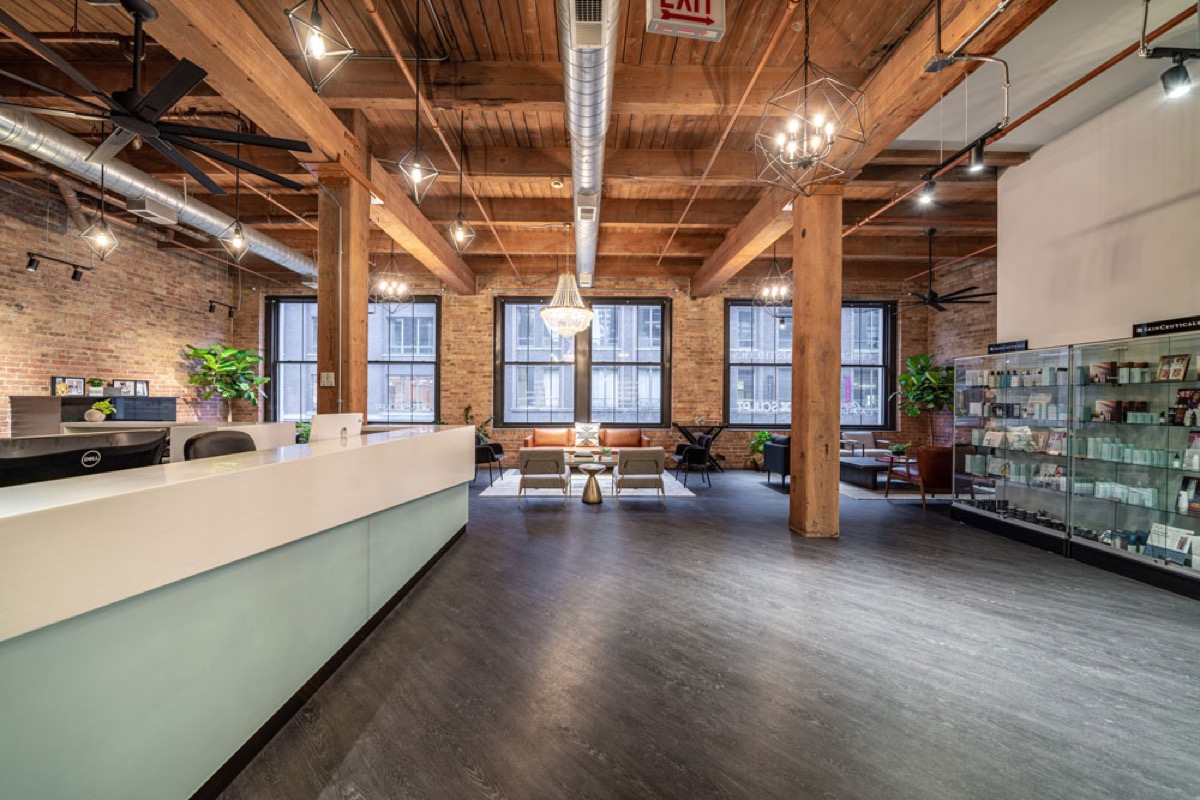 The practice interior in River North