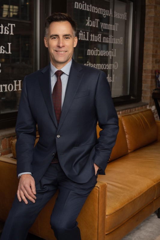 Dr. John Rachel, quadruple board-certified facial plastic surgeon in Chicago